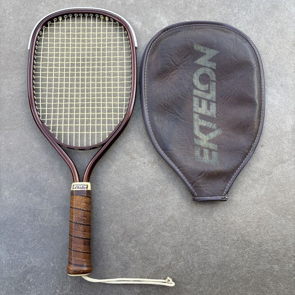 Vtg Ektelon Magnum Racquetball Racquet w/ Case 8JT Great Condition